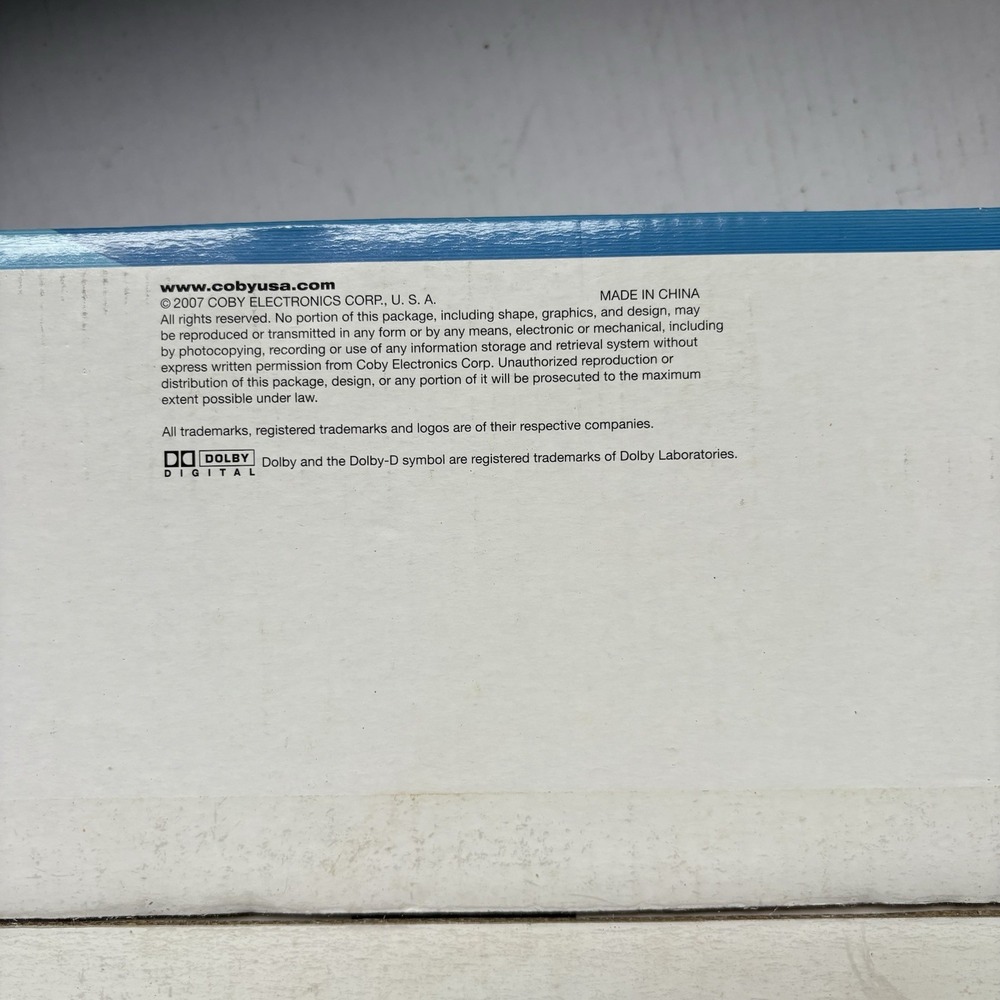 Coby DVD 224 Compact Progressive Scan With Remote In Box New - Picture 7 of 7